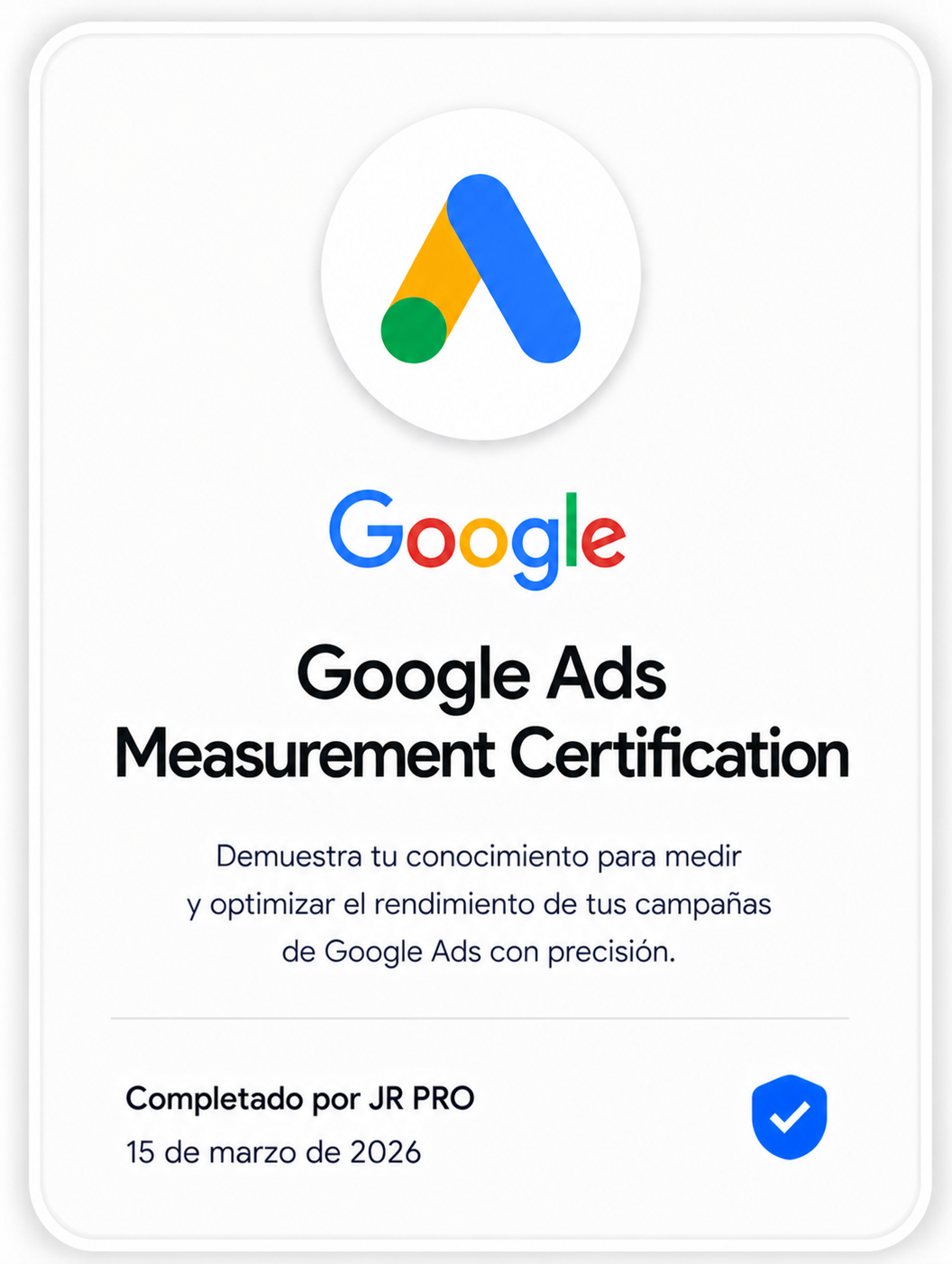 Google Ads Measurement