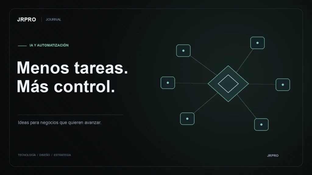 Inteligencia artificial — ilustración editorial de JRPRO