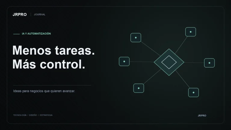 Inteligencia artificial — ilustración editorial de JRPRO