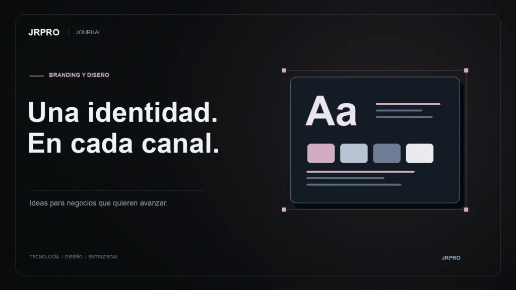 Branding y diseño — ilustración editorial de JRPRO