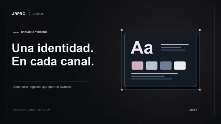 Branding y diseño — ilustración editorial de JRPRO