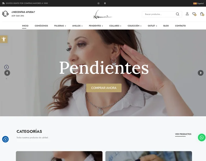 Página de inicio de Nanni Silver